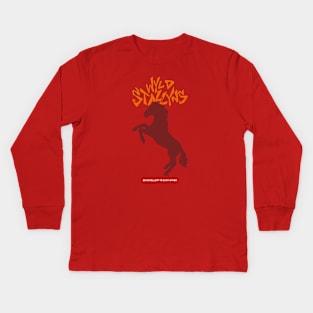 Wyld Stallyns Poster Kids Long Sleeve T-Shirt